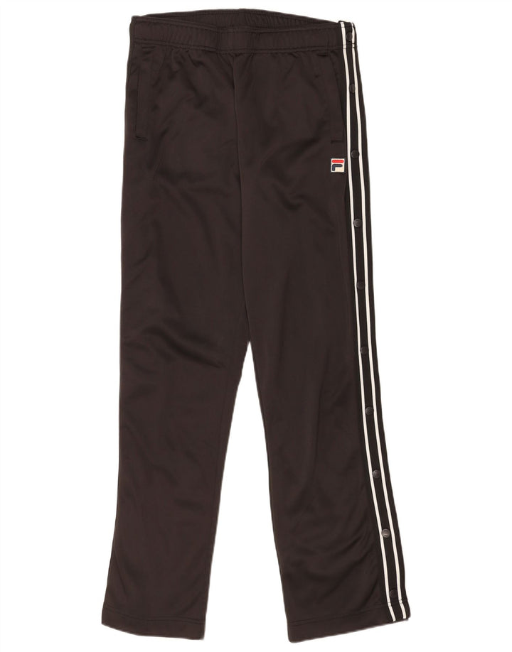 Fila Damen-Trainingshose, UK 12, Mittelschwarz, Polyester