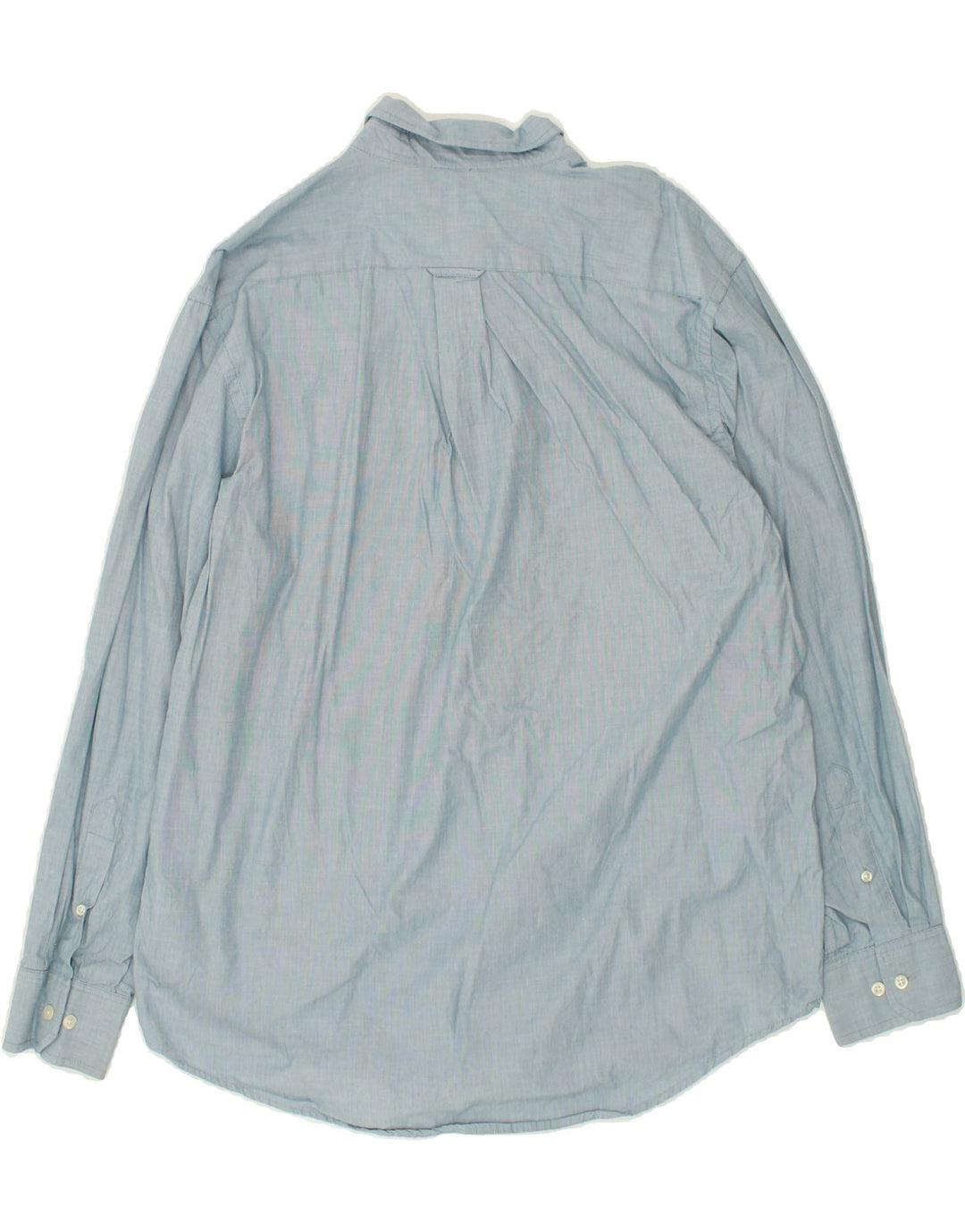 IZOD Mens Shirt Large Blue Cotton Vintage Izod and Second-Hand Izod from Messina Hembry 