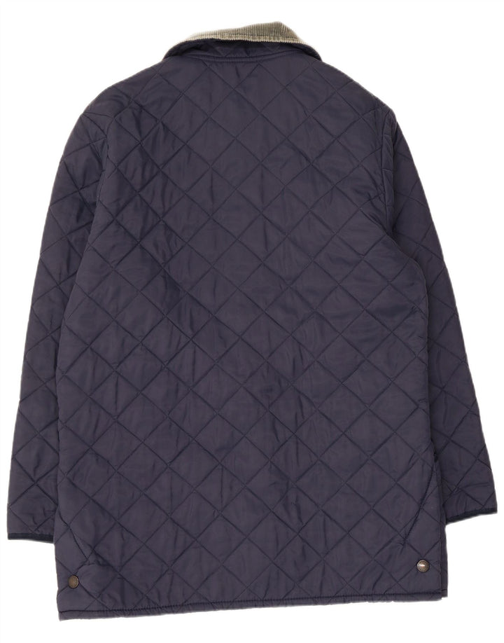 Barbour Herren Steppjacke UK 38 Mittel Marineblau