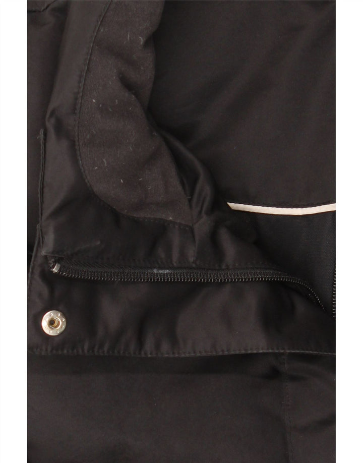Adidas Damen gepolsterter Mantel UK 14 Medium Schwarz Polyester