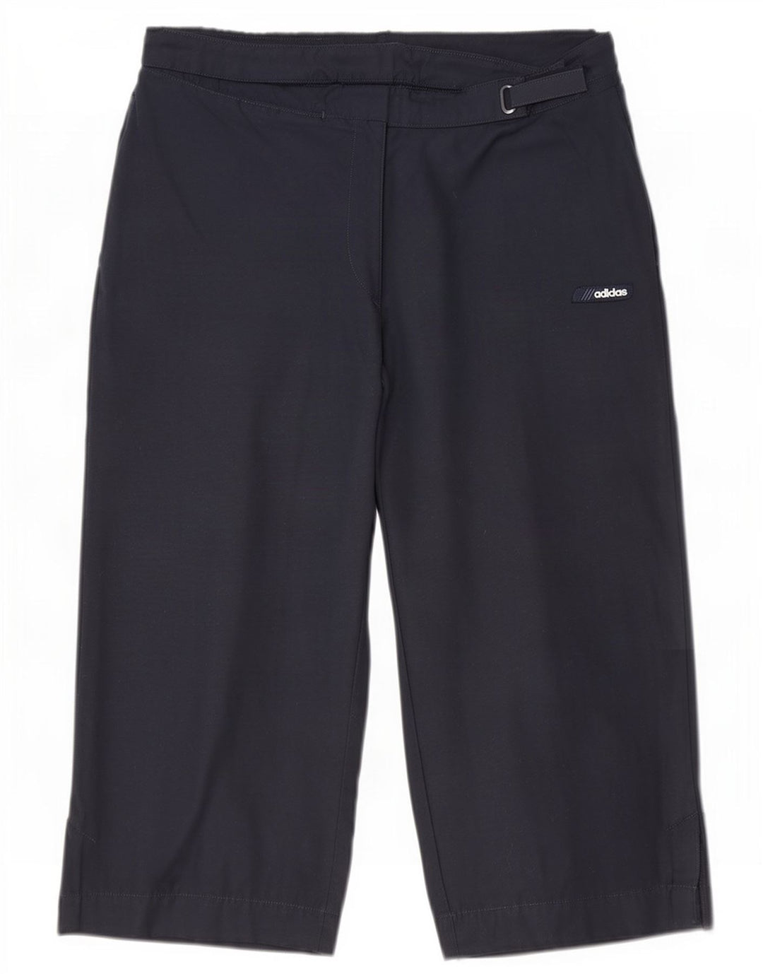 Adidas Damen Bermudashorts UK 12 Medium W30 Marineblau Baumwolle