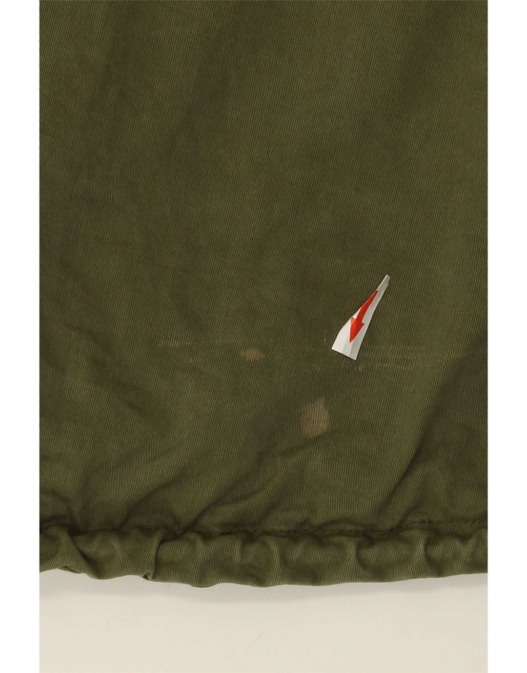 Zara Womens Graphic Oversized Bomberjacke UK 14 Medium Khaki Baumwolle