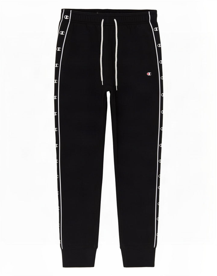 Champion Herren-Trainingshose mit Grafik, mittelschwarz, Baumwolle