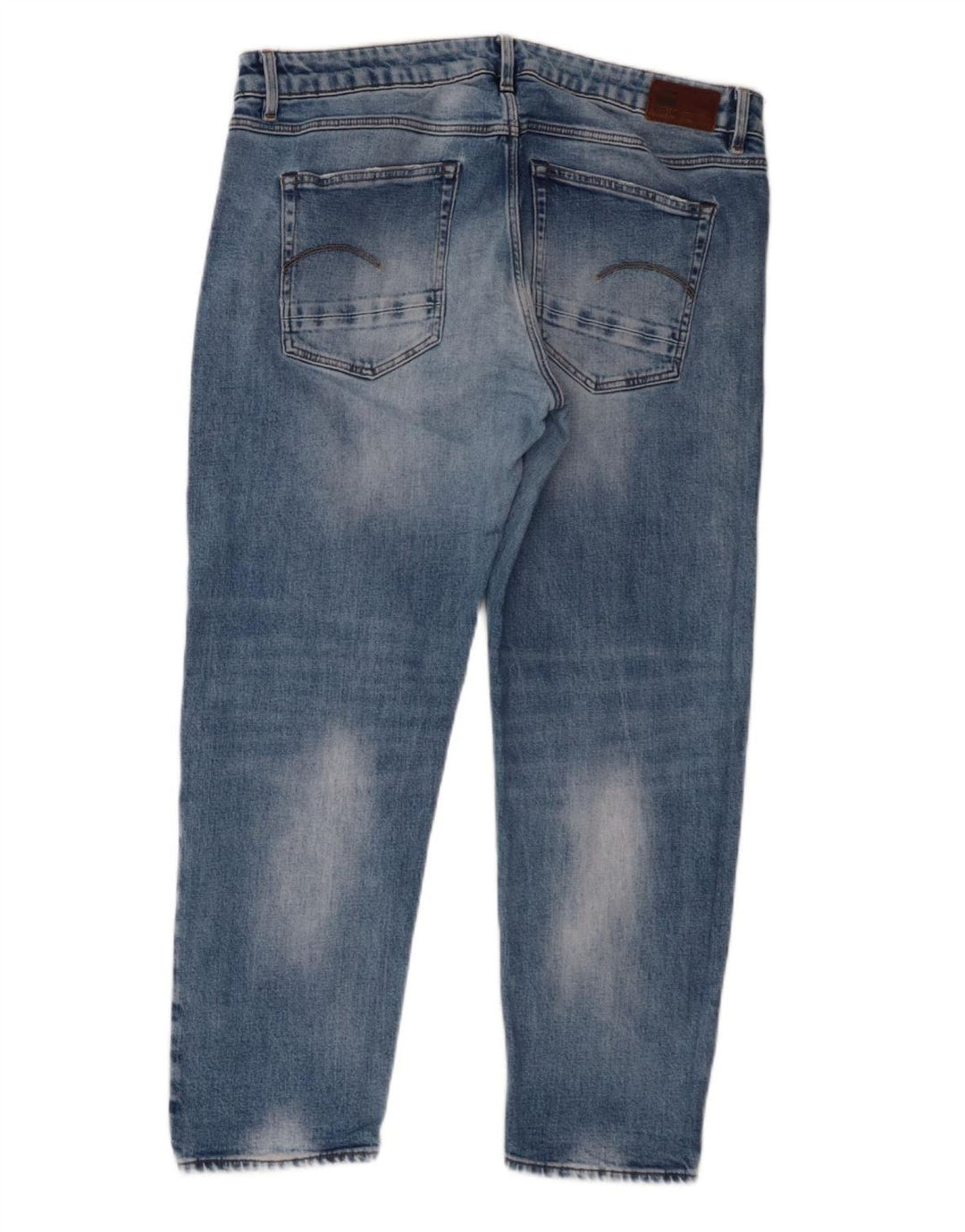 G-Star Herren Straight Jeans W32 L27 Blaue Baumwolle