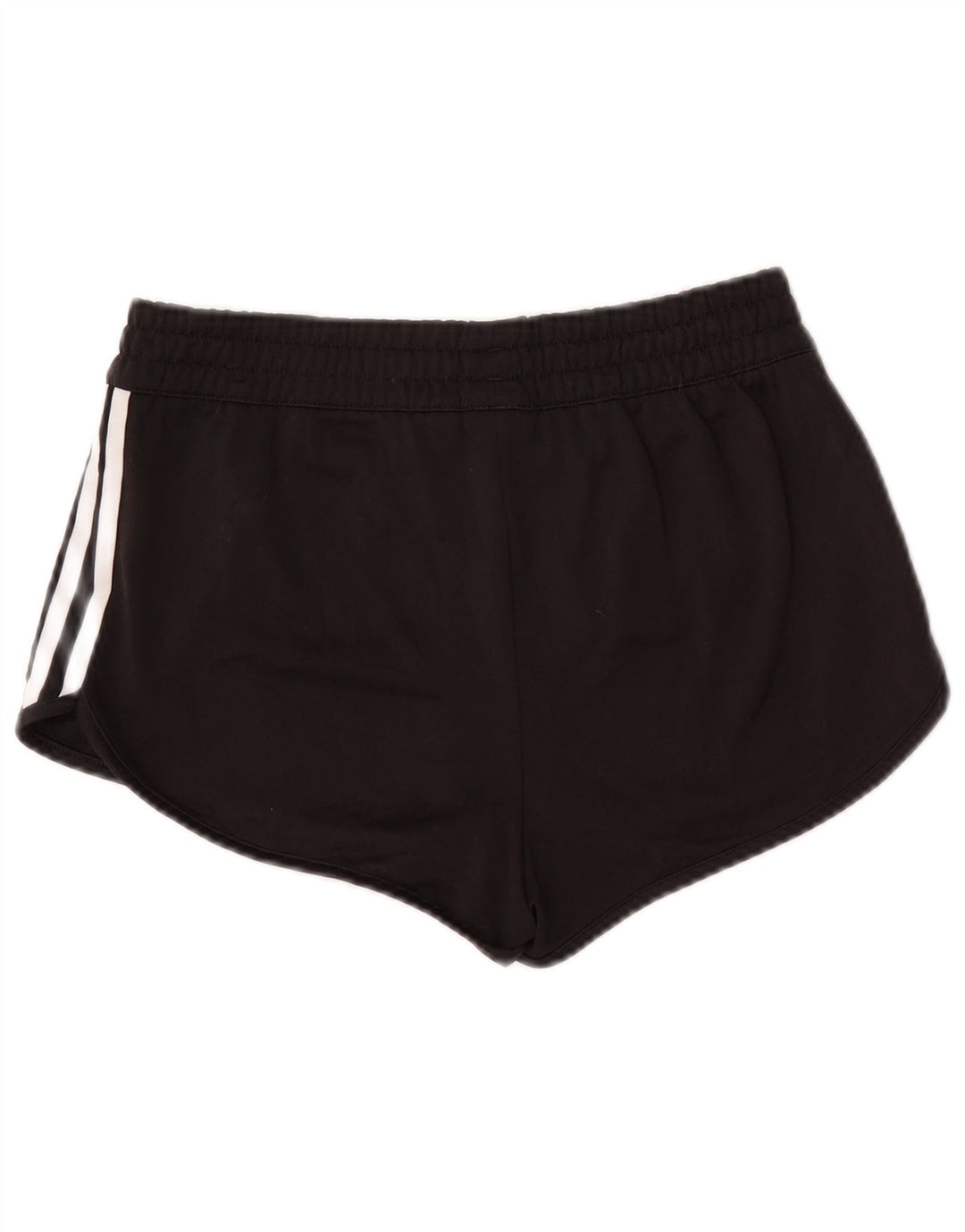 Adidas Damen Sportshorts UK 12 Mittelschwarzes Colourblock-Polyester