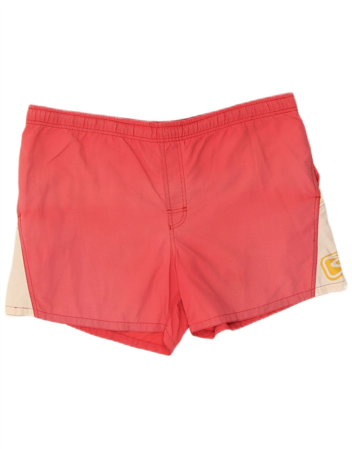 Rip Curl Herren-Badeshorts mit Grafik, XL, Rot, Farbblock