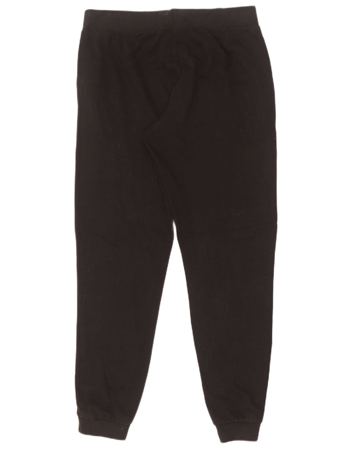 Sergio Tacchini Herren-Trainingshose, Jogginghose, Mittelschwarz, Baumwolle