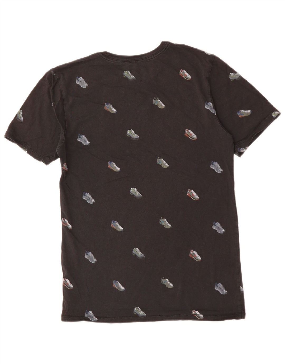 Nike Herren-T-Shirt mit sportlichem Schnitt und Grafik, Größe S, Schwarz, Baumwolle