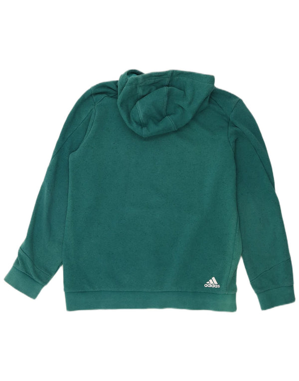 Adidas Jungen Graphic Hoodie Pullover 13–14 Jahre grün gefleckte Baumwolle