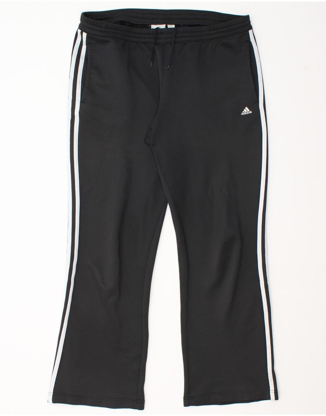 Adidas Damen Trainingshose UK 16 Large Schwarz Polyester