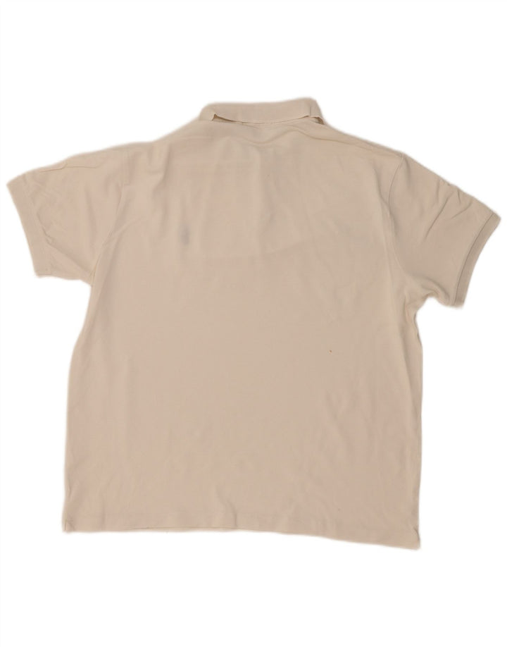 Polo Ralph Lauren Herren-Poloshirt, groß, weiß, klassisch