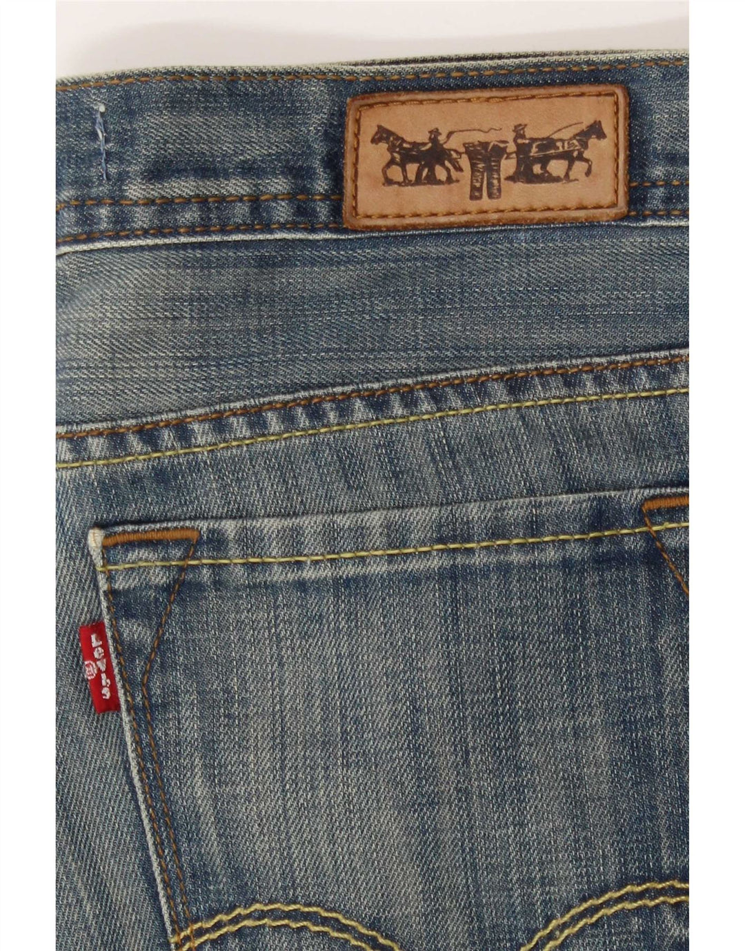 Levi's Damen 686 Slim Tapered Jeans W30 L29 Blau