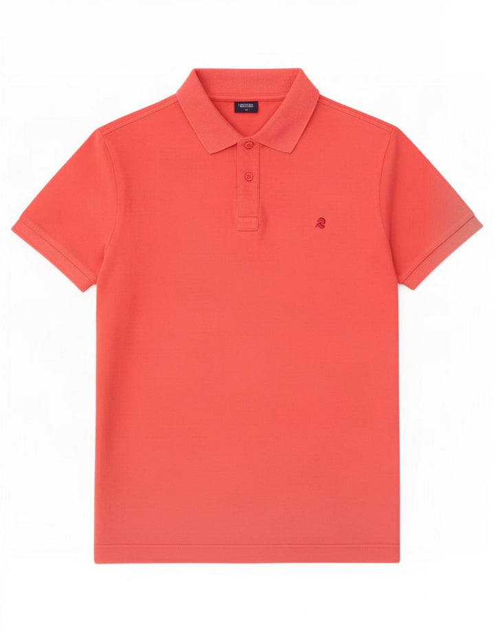 Invicta Herren Poloshirt IT 52 Large Rosa Baumwolle