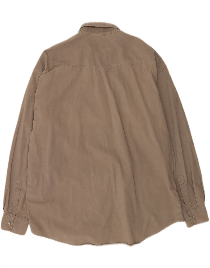 Levi's Herren-Cordhemd XL aus grauer Baumwolle