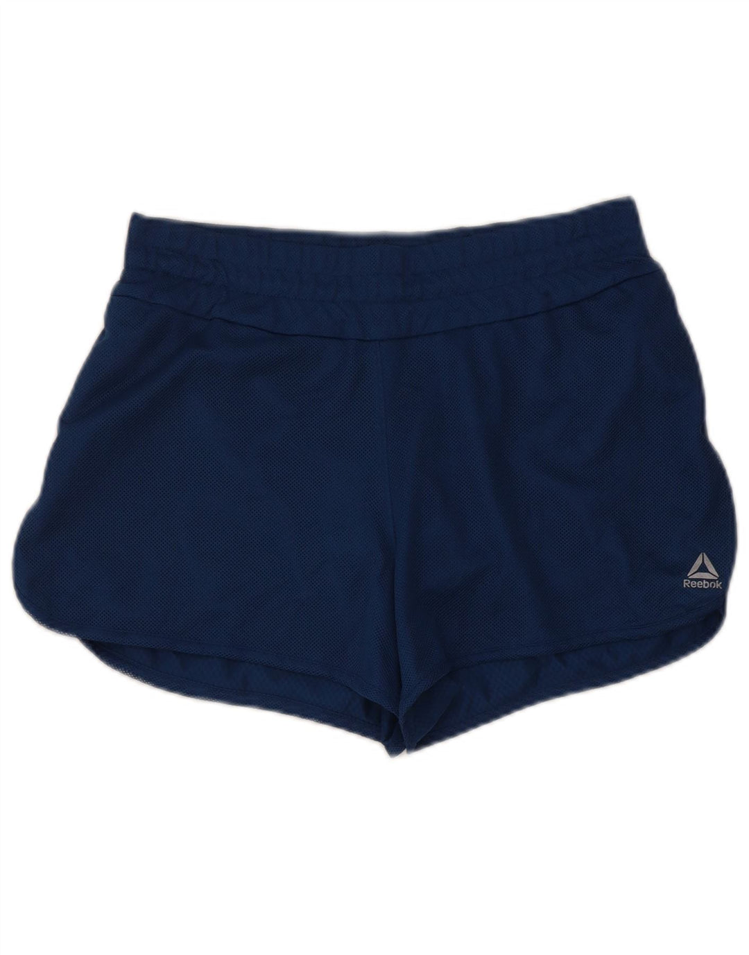 Reebok Damen Speedwick Sport Shorts UK 16 Large Blau Polyester