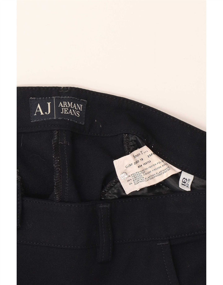 Gerade Chino-Hose für Damen von Armani, W31, L31, Marineblau, Polyester