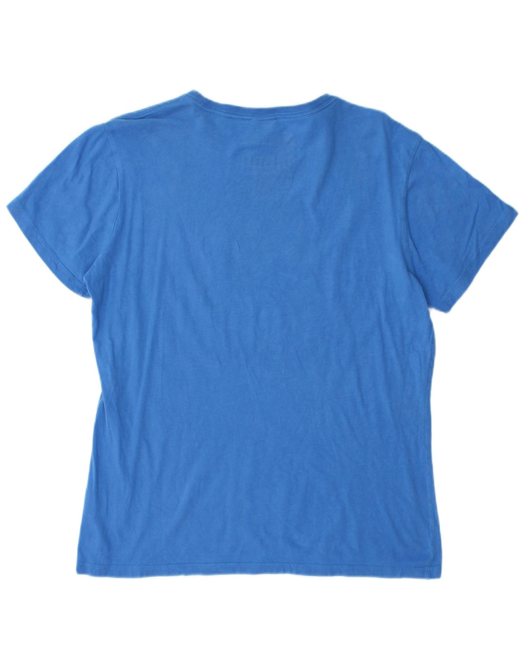Puma Herren-T-Shirt mit Grafik, groß, aus blauer Baumwolle
