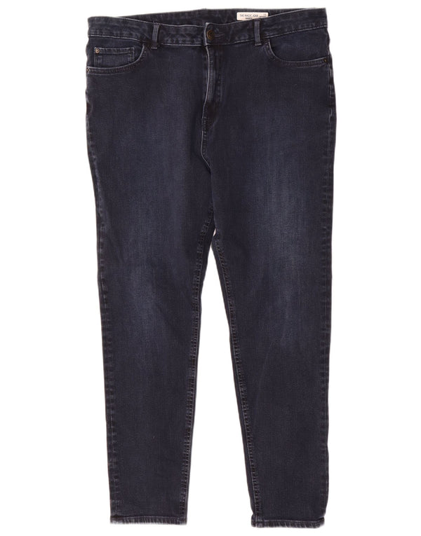 Marks & Spencer Damen The Magic Skinny Jeans UK 18 XL W34 L27 Marineblau