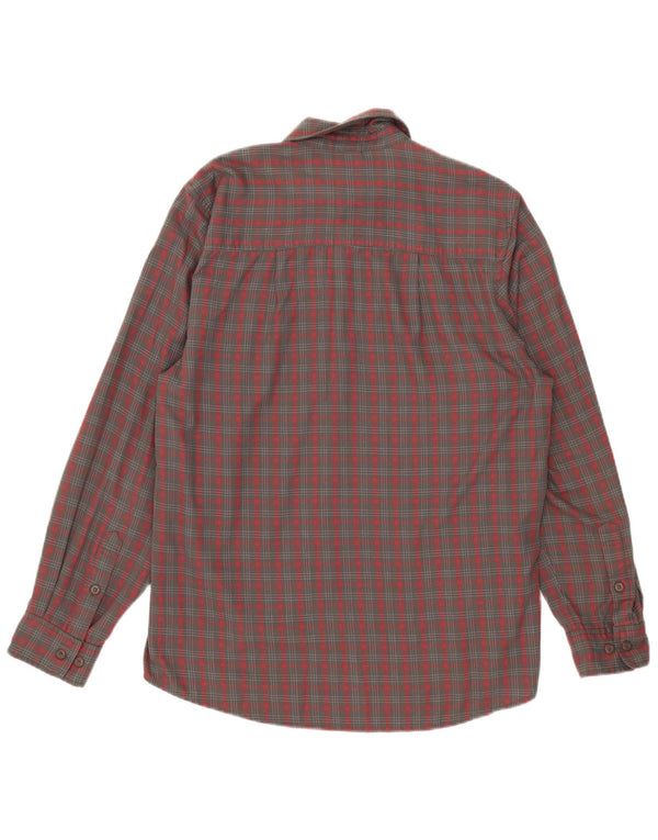 Adidas Herren Flanellhemd Mittelgrau