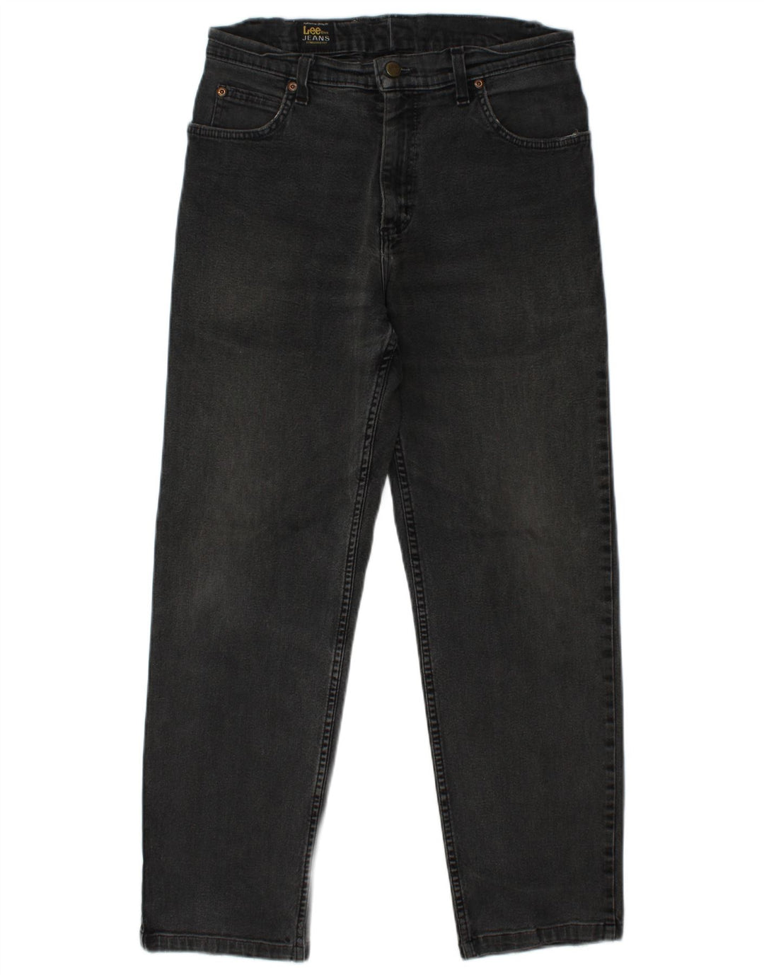 LEE Damen Tapered Jeans W30 L28 Grau