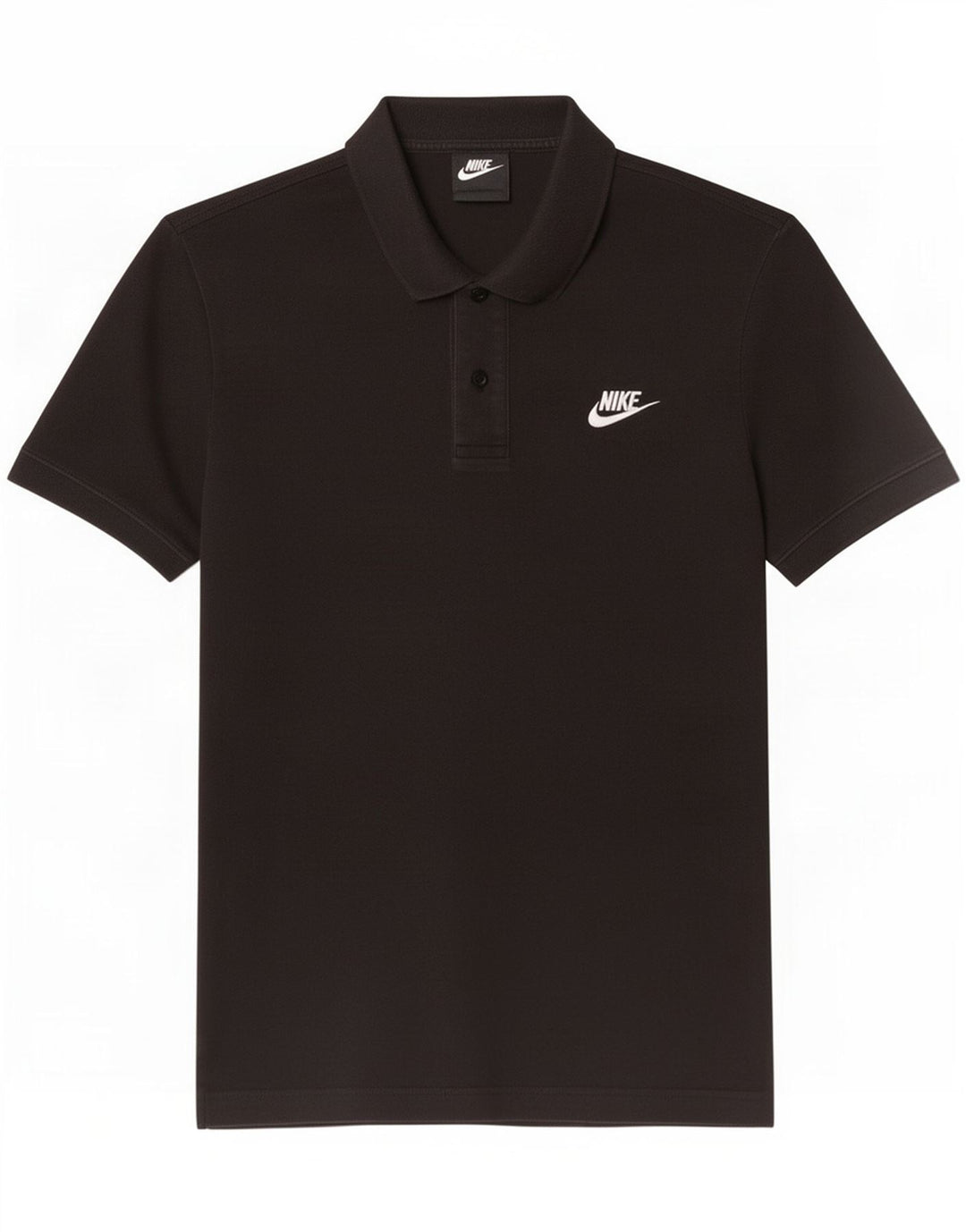 Nike Herren-Poloshirt, Größe S, schwarze Baumwolle