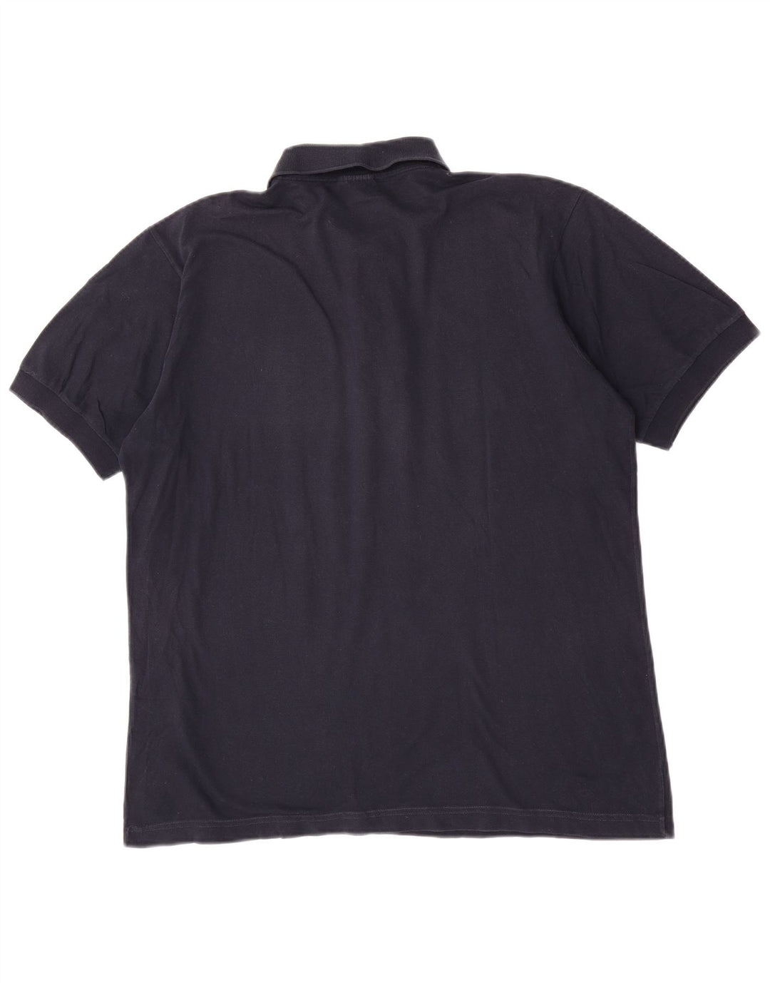 Sergio Tacchini Herren-Poloshirt, große marineblaue Baumwolle