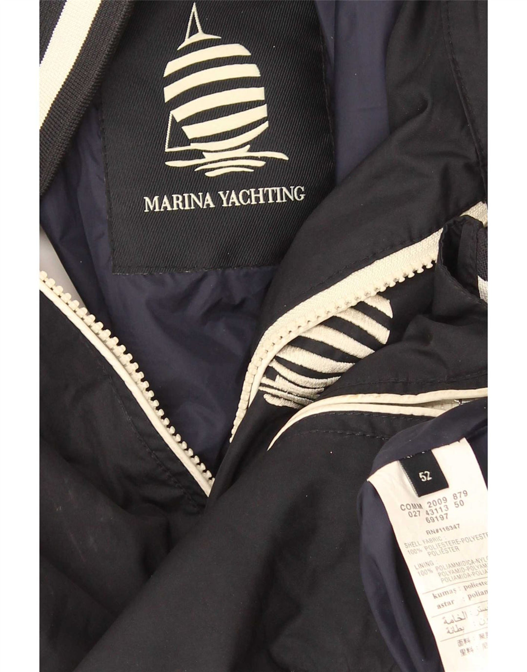 Marina Yachting Herren Weste IT 52 XL Schwarz Polyester