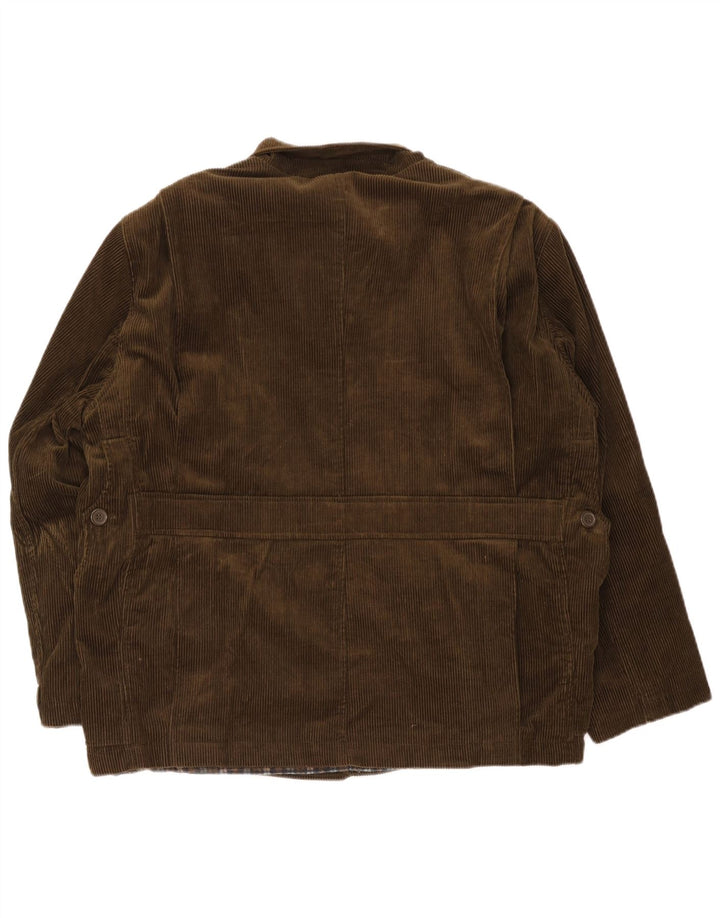 Hunter Herren Cordjacke IT 50 Große braune Baumwolle