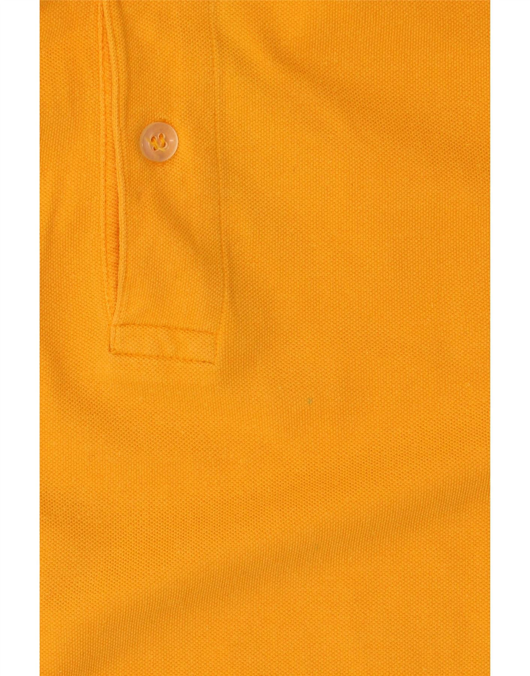 Asics Herren-Poloshirt aus mittelgelber Baumwolle