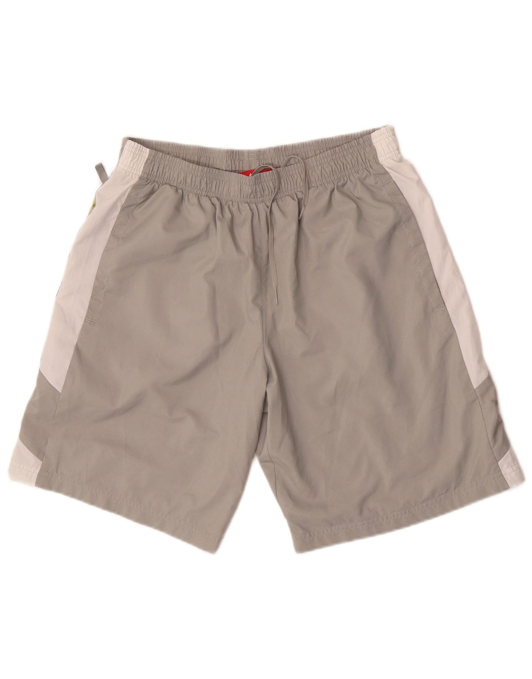 Puma Herren Sportshorts mittelgraues Colourblock-Polyester