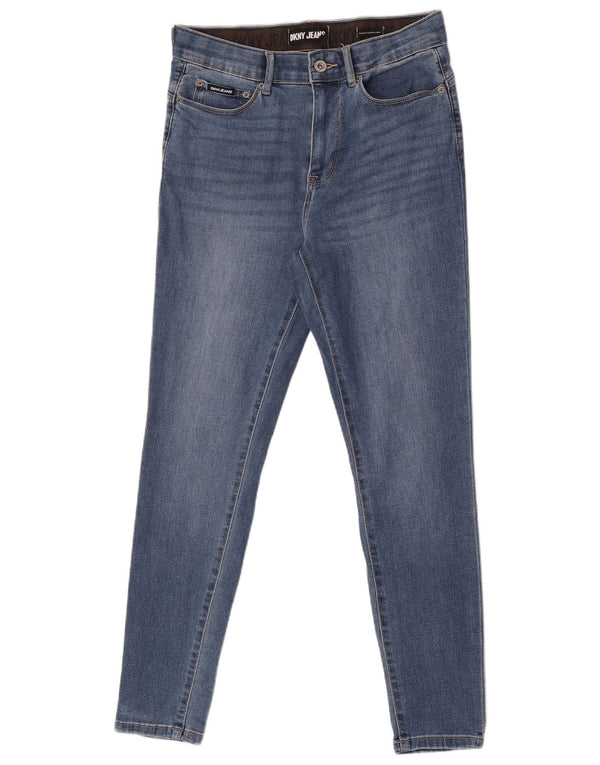 Dkny Damen Skinny Jeans US 8 Medium W29 L29 Blau