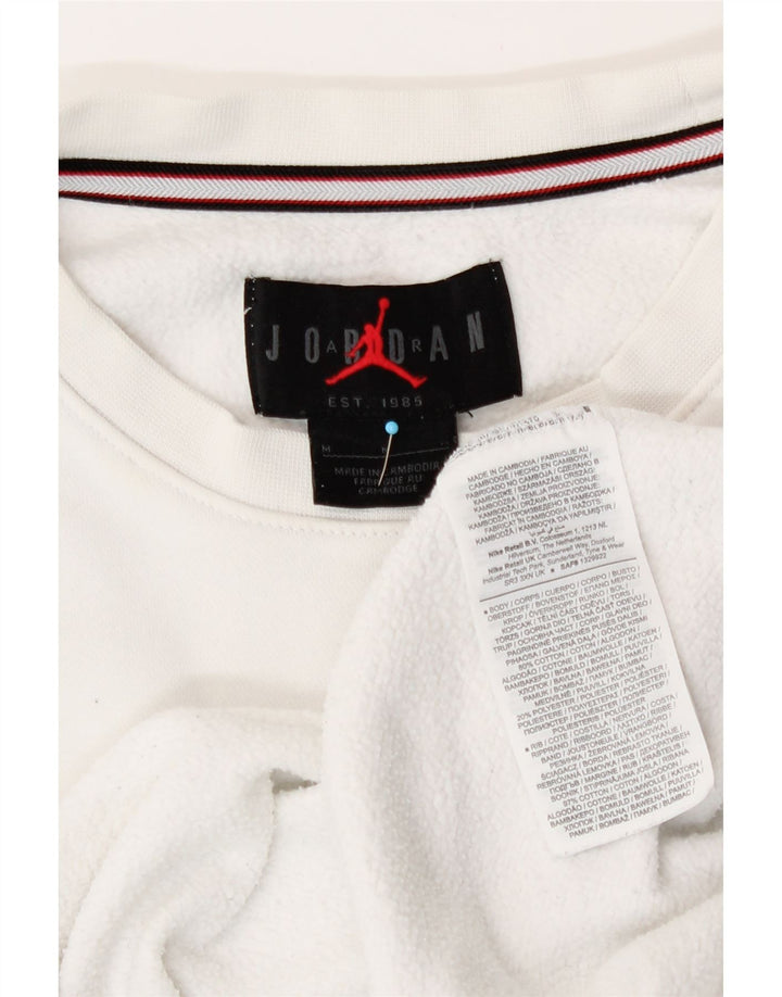 Jordan Herren-Sweatshirt-Pullover, mittelweiße Baumwolle