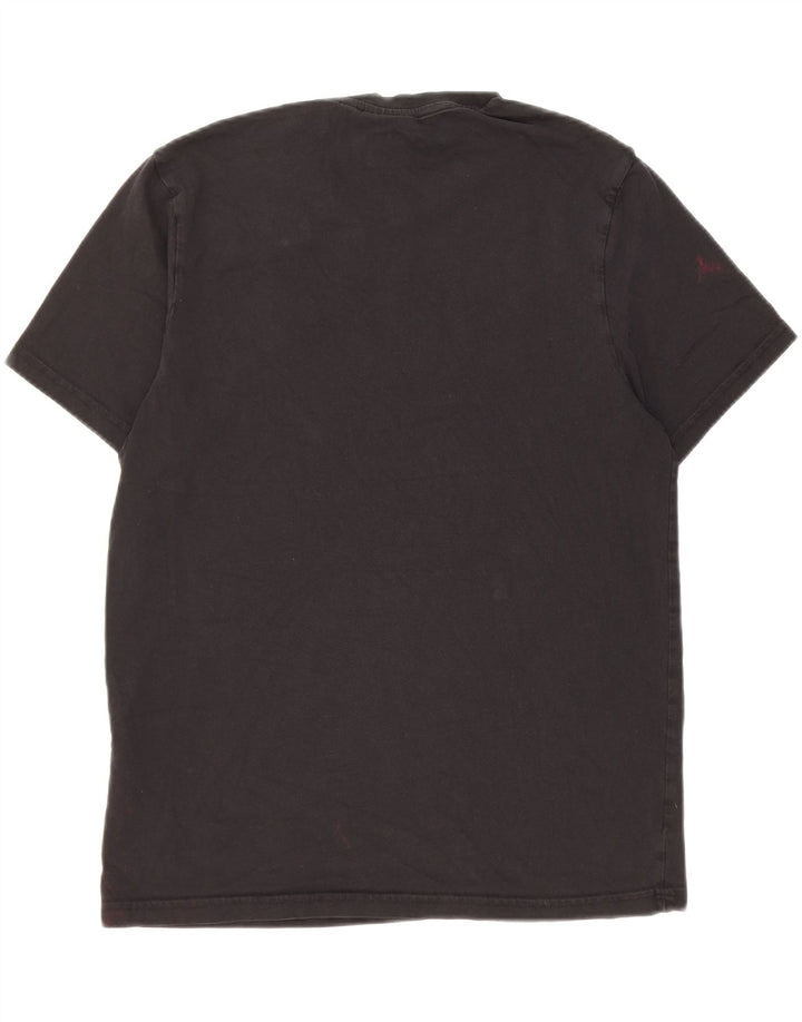 Lyle & Scott Herren T-Shirt Top Medium Schwarz Baumwolle