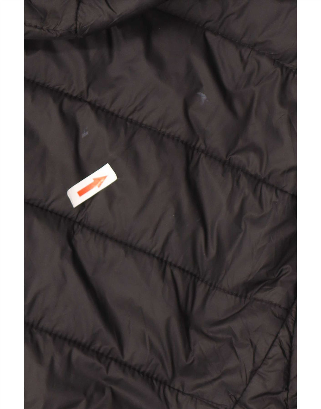 Hugo Boss gepolsterte Herrenjacke mit Kapuze, UK 44 2XL, schwarzes Polyamid