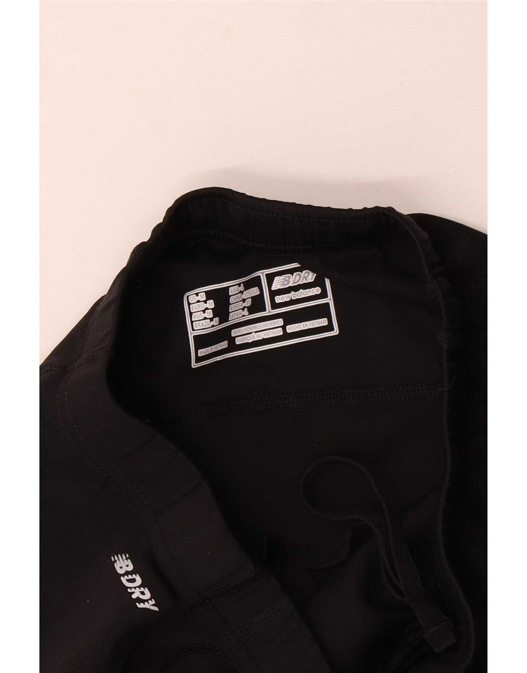 New Balance Damen-Trainingshose, Mittelschwarz, Farbblock