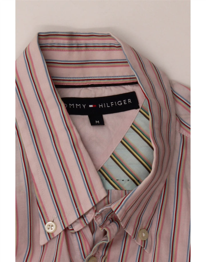 Tommy Hilfiger Herrenhemd Mittelrosa gestreift