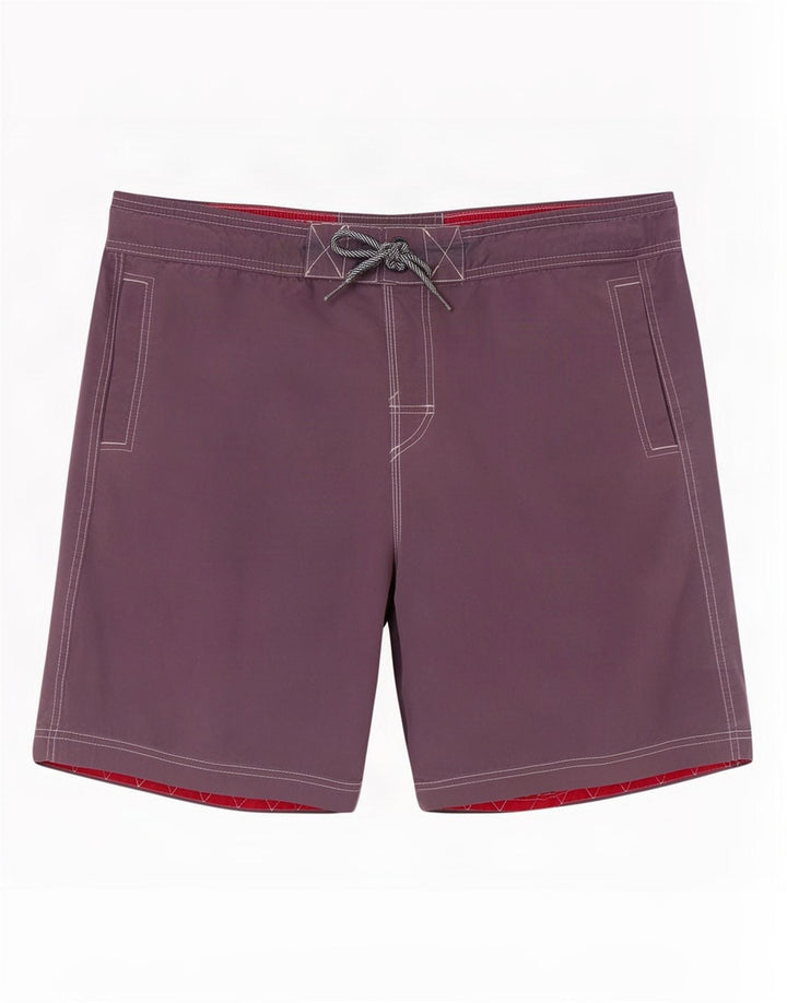 Fat Face Herren-Badeshorts XL aus grauer Baumwolle