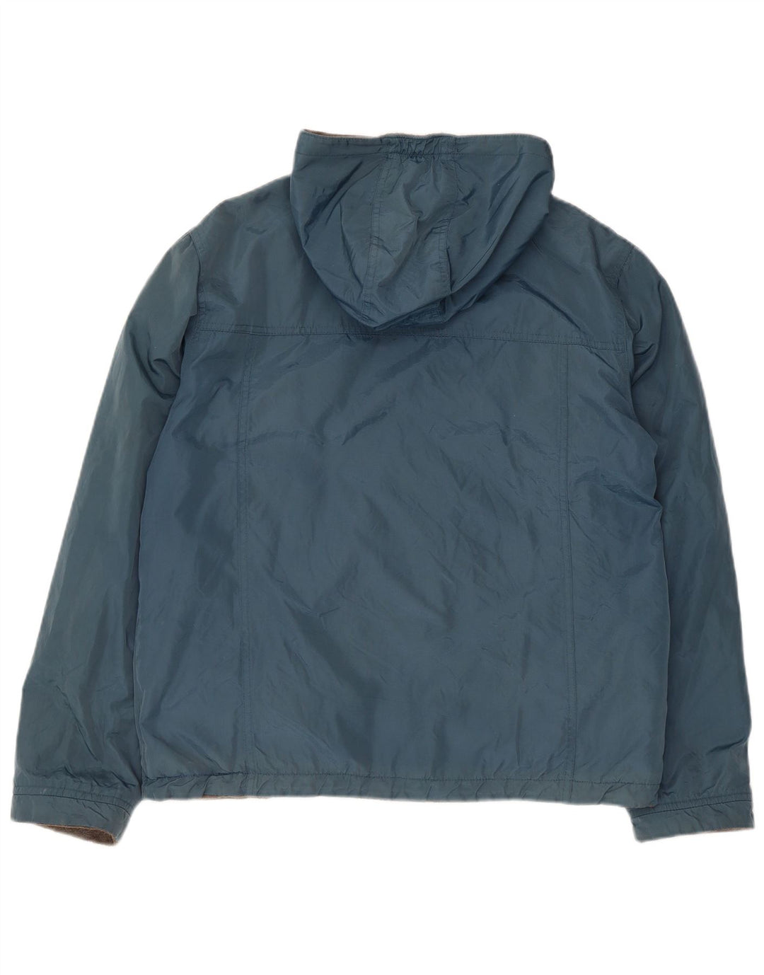 Woolrich Wendejacke mit Kapuze für Jungen, 13–14 Jahre, blaues Nylon
