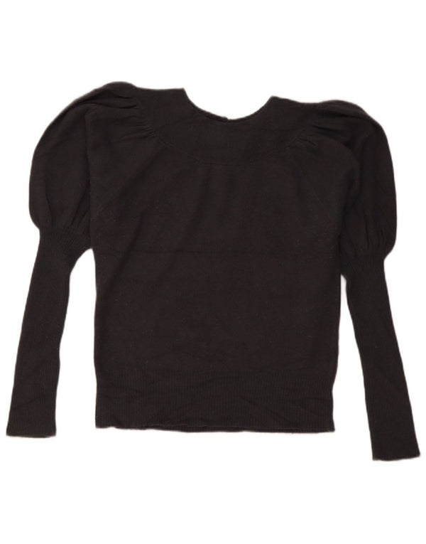 French Connection Damen-Pullover mit U-Boot-Ausschnitt, Gr. 14, Größe L, Grau Angora