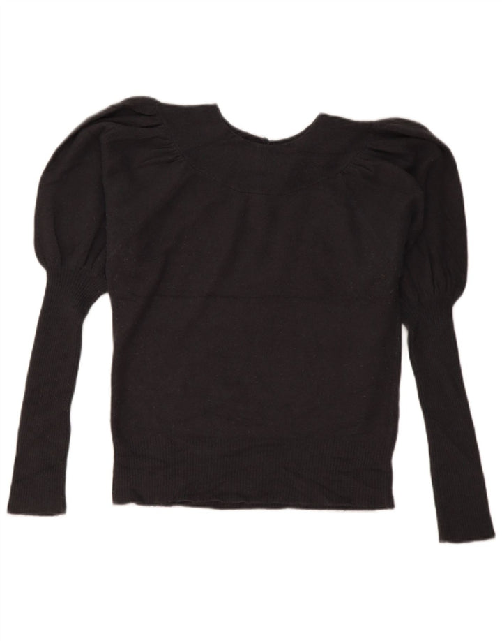 French Connection Damen-Pullover mit U-Boot-Ausschnitt, Gr. 14, Größe L, Grau Angora