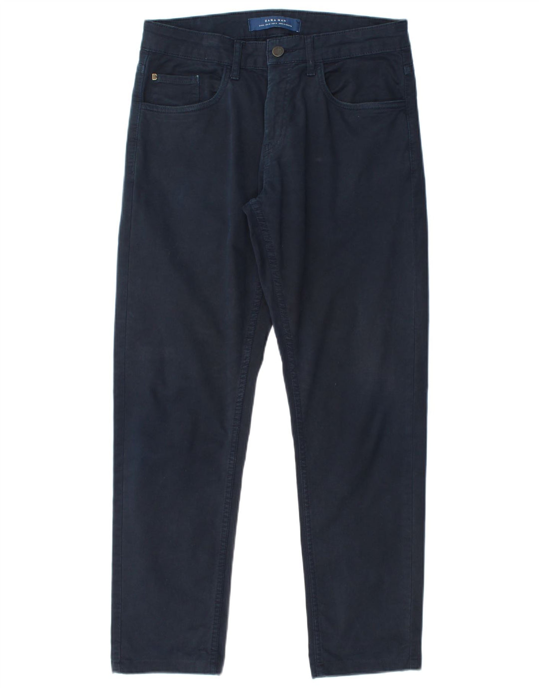 Zara Herren Slim Jeans EU 40 Mittel W31 L29 Marineblau