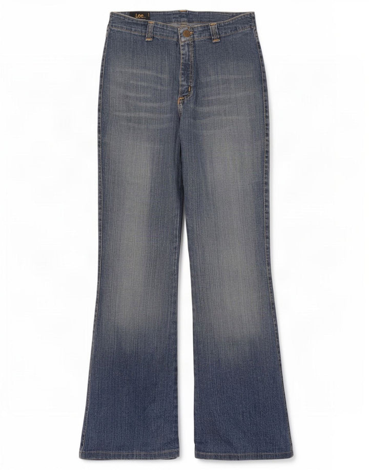 Lee Damen Kiana Flared Jeans W30 L33 Blaue Baumwolle