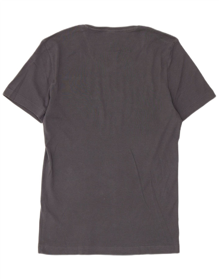 G-Star Herren Grafik-T-Shirt-Oberteil, große graue Baumwolle
