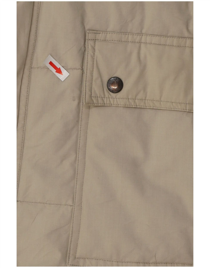 Brugi Herren Wattierte Jacke UK 42 XL Beige