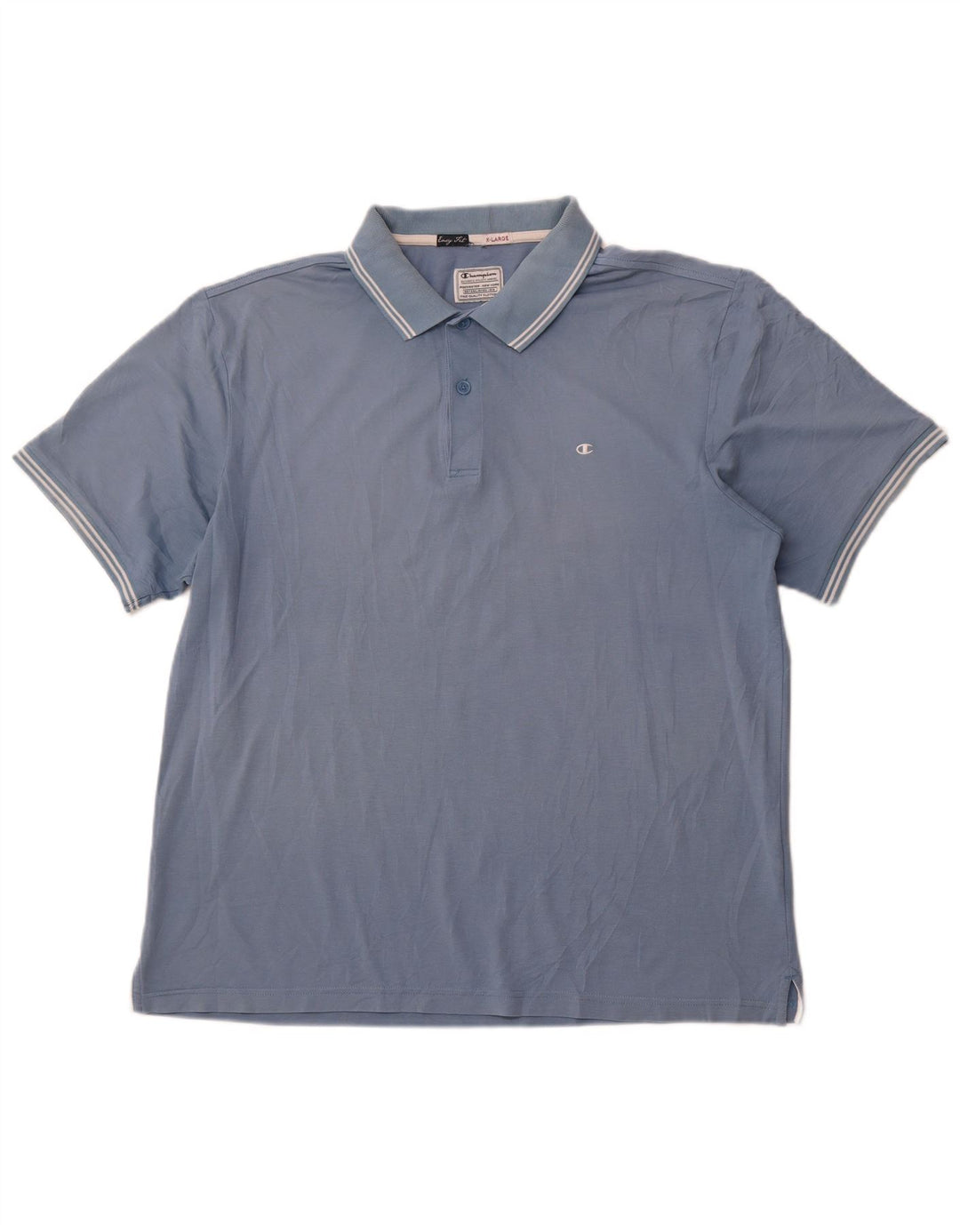 CHAMPION Herren Easy Fit Poloshirt XL Blau
