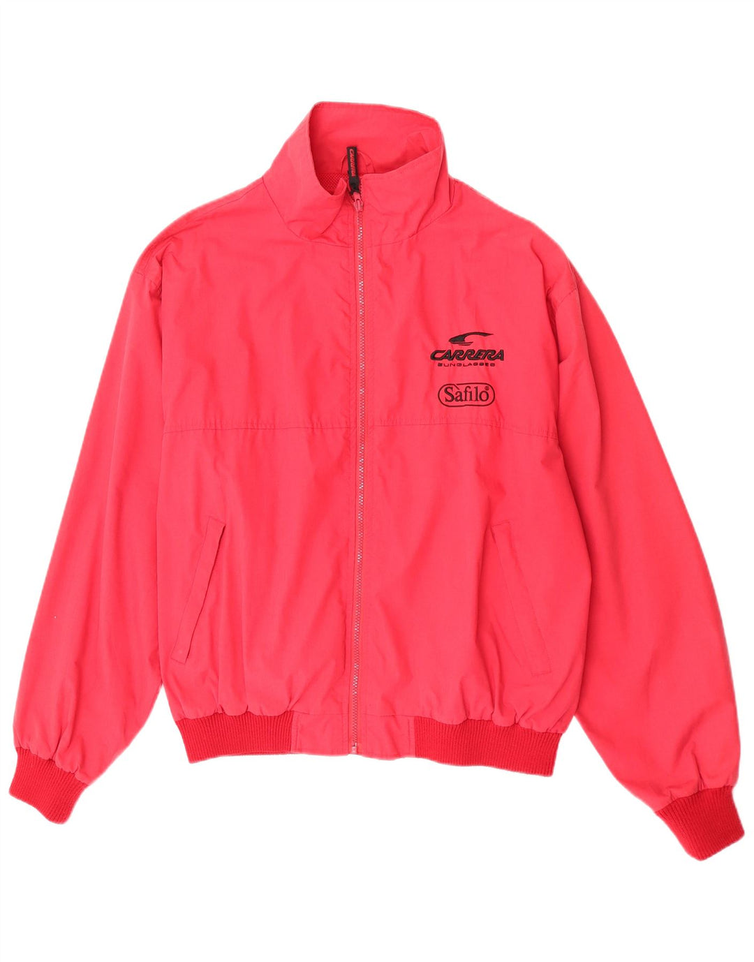 Carrera Herren-Bomberjacke mit Grafik, UK 40, Größe L, Rot, Polyester