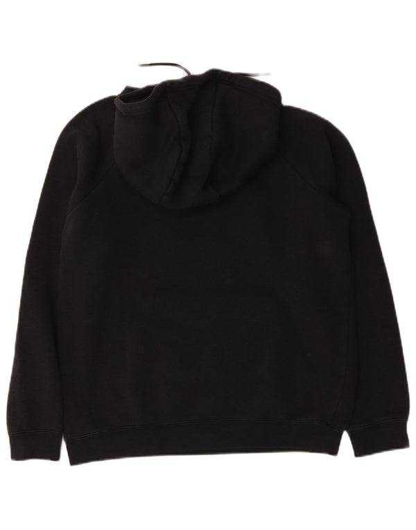 Nike Damen-Pullover mit übergroßem Kapuzenpullover, Gr. 10, Größe S, Schwarz, Baumwolle