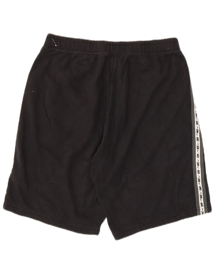 Nike Herren-Sportshorts mit Grafik, groß, schwarze Farbblock-Baumwolle