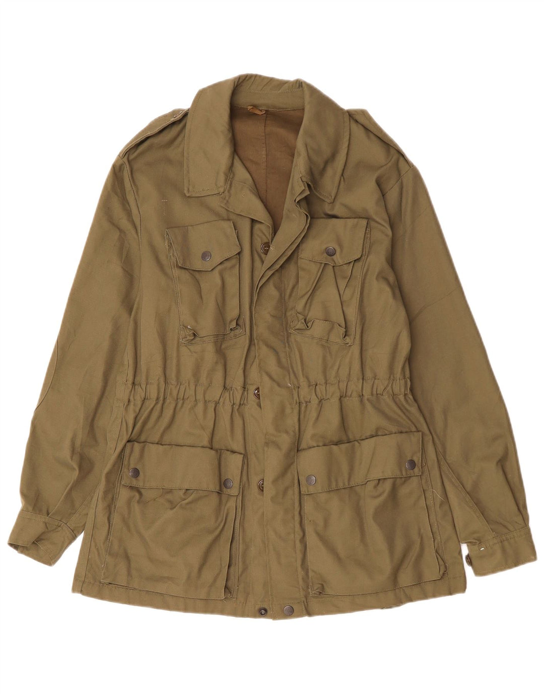Vintage Herren Militärjacke UK 36 Small Khaki