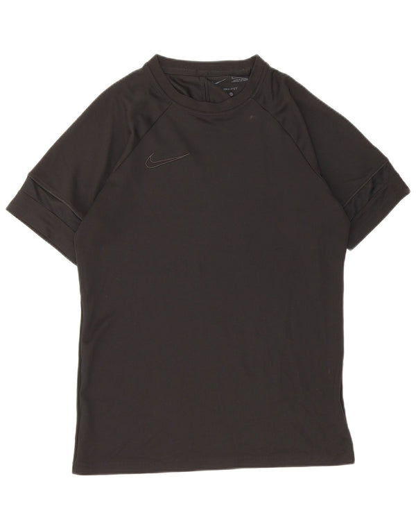 Nike Herren Dri Fit T-Shirt Top Small Schwarz